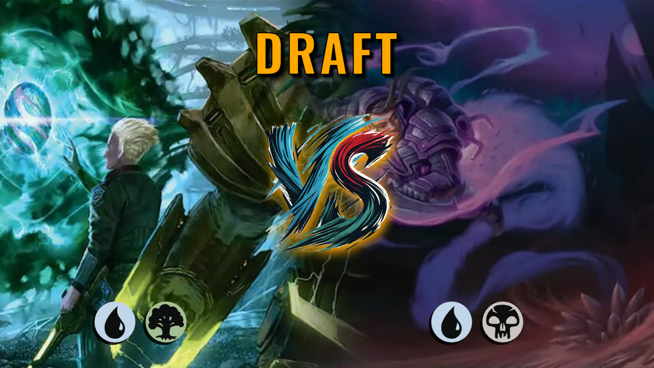 Watch MTG Arena Draft Video - Simic Midrange by DamienF16 VS Dimir Midrange by Nib - 7e5c71
