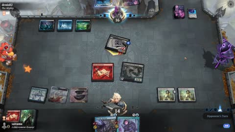 Watch MTG Arena Video Replay - Izzet Midrange by saitama VS Dimir Midrange by denis82 - Timeless Play