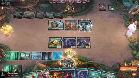 Watch MTG Arena Video Replay - Sultai Midrange by saitama VS Abzan Midrange by brink - Premier Draft