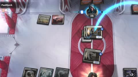 Watch MTG Arena Video Replay - Esper Aggro by Yhwach VS Boros Aggro by PaulHawk - Standard Event