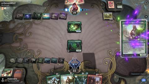 Watch MTG Arena Video Replay - Temur Midrange by DamienF16 VS Sultai Midrange by eschatonAMNAT - Chromatic Cube Draft
