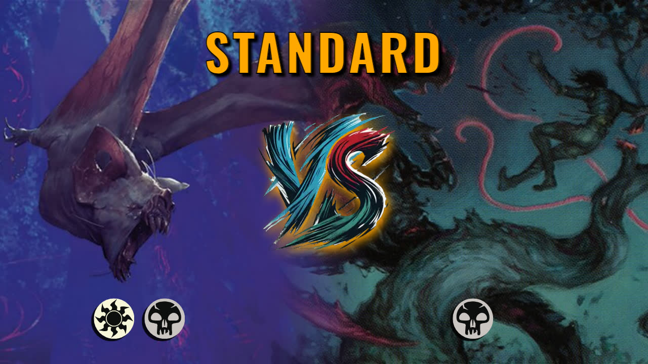 Watch MTG Arena Standard Video - Orzhov Aggro by GBThundaII VS Mono Black Midrange by Teache - a86efb