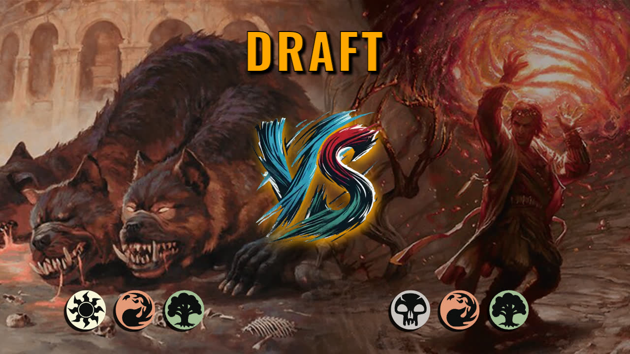 Watch MTG Arena Draft Video - Naya Midrange by ChaseDerick VS Jund Midrange by happytrees - 1e27b0