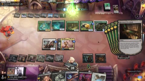 Watch MTG Arena Video Replay - Celes, Rune Knight by translove228 VS Tatyova, Benthic Druid by squid_leafs - Historic Brawl
