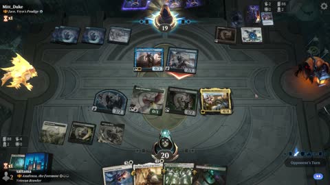 Watch MTG Arena Video Replay - Anafenza, the Foremost by saitama VS Jace, Vryn's Prodigy // Jace, Telepath Unbound by Mitt_Duke - Historic Brawl