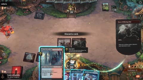 Watch MTG Arena Video Replay - Izzet Midrange by CunicoliGoblin VS Golgari Aggro by subaru - Standard Play