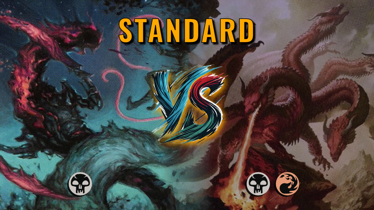 Watch MTG Arena Standard Video - Mono Black Midrange by Numbskull VS Rakdos Aggro by Witches Den - 604649