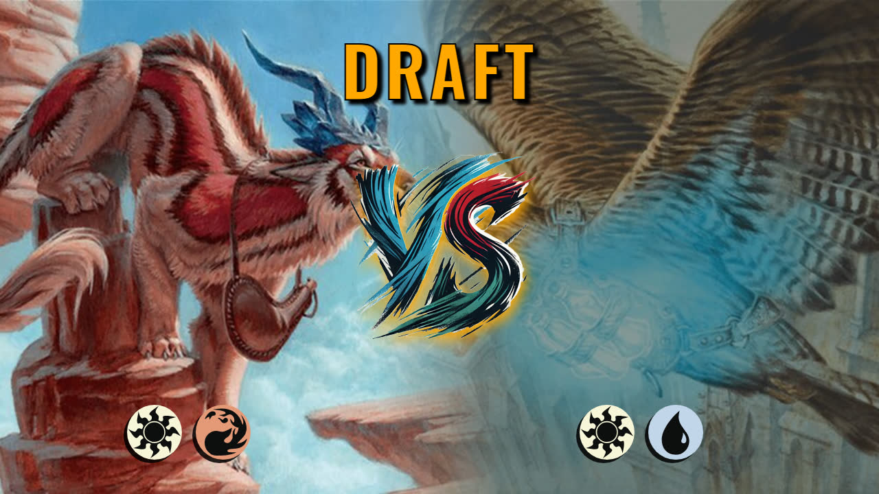 Watch MTG Arena Draft Video - Boros Midrange by DamienF16 VS Azorius Midrange by Evklaz - db0992