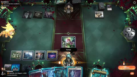 Watch MTG Arena Video Replay - Lagrella, the Magpie by saitama VS A-Acererak the Archlich by GenGlory - Historic Brawl