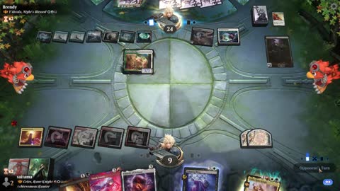 Watch MTG Arena Video Replay - Celes, Rune Knight by saitama VS Y'shtola, Night's Blessed by Brendy - Historic Brawl