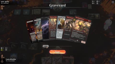 Watch MTG Arena Video Replay - Rakdos Aggro by CunicoliGoblin VS Azorius Midrange by sean  sparky - Traditional Historic Play