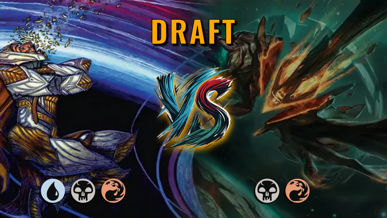 Watch MTG Arena Draft Video - Grixis Aggro by DamienF16 VS Rakdos Midrange by klinski92 - 64e386
