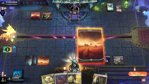 Watch MTG Arena Video Replay - Orzhov Midrange by saitama VS Mono Red Midrange by ZetaGundam - Alchemy Traditional Ranked