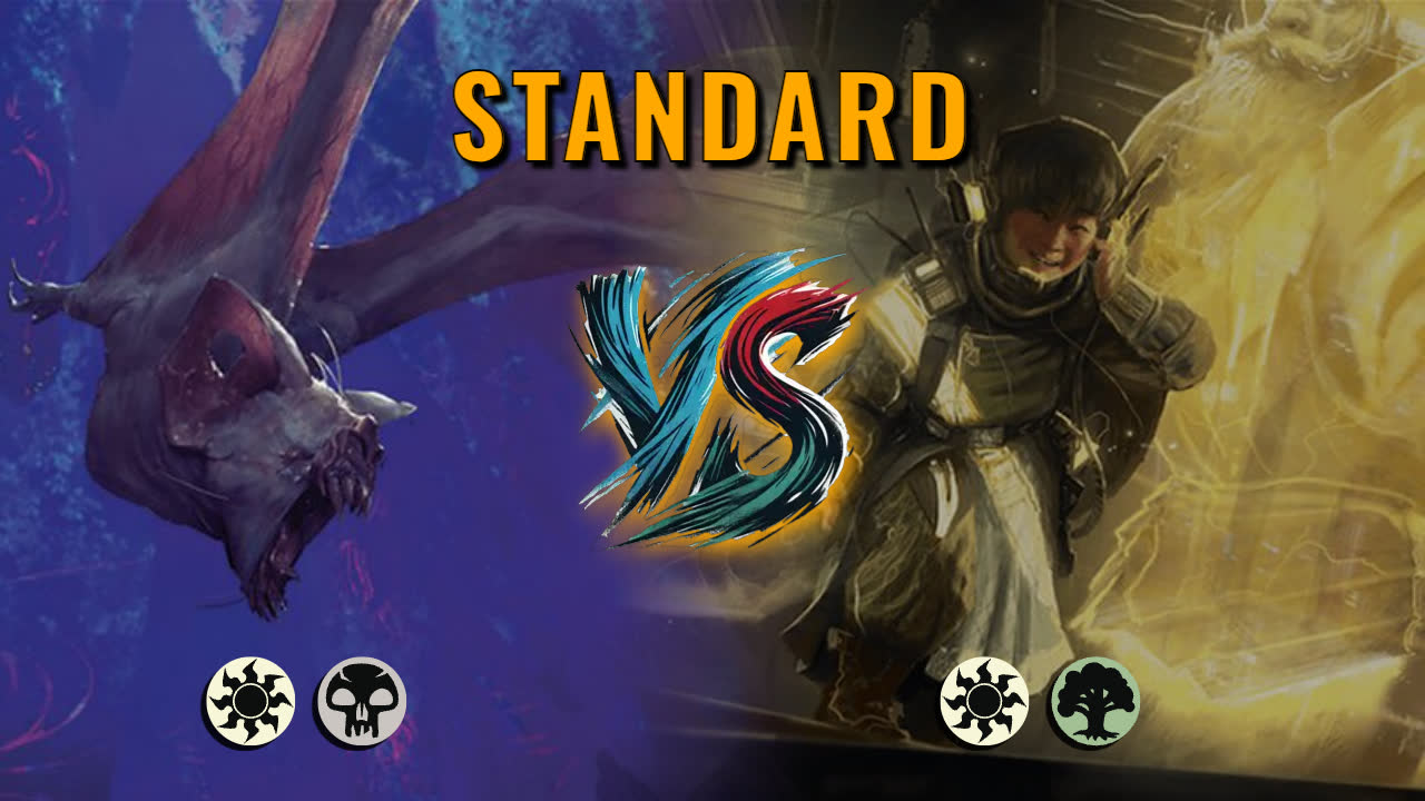 Watch MTG Arena Standard Video - Orzhov Aggro by JakeJames VS Selesnya Aggro by Spsomething - cb2b44