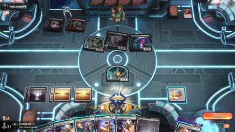 Watch MTG Arena Video Replay - Orzhov Midrange by DamienF16 VS Rakdos Control by Yossarian99 - Premier Draft