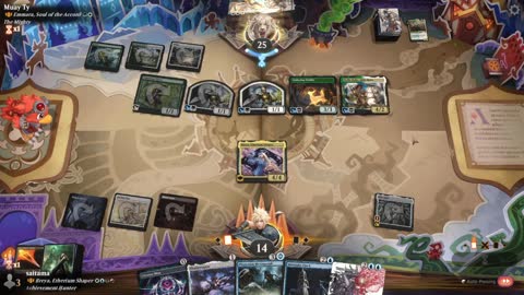 Watch MTG Arena Video Replay - Breya, Etherium Shaper by saitama VS Emmara, Soul of the Accord by Muay Ty - Historic Brawl