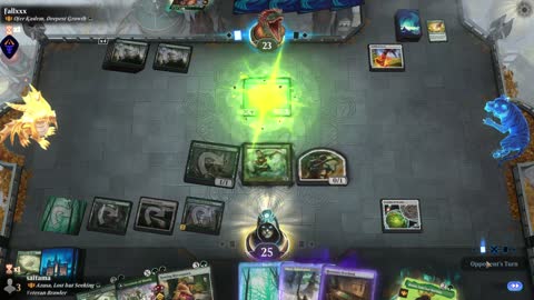Watch MTG Arena Video Replay - Azusa, Lost but Seeking by saitama VS Ojer Kaslem, Deepest Growth // Temple of Cultivation by Fallxxx - Historic Brawl