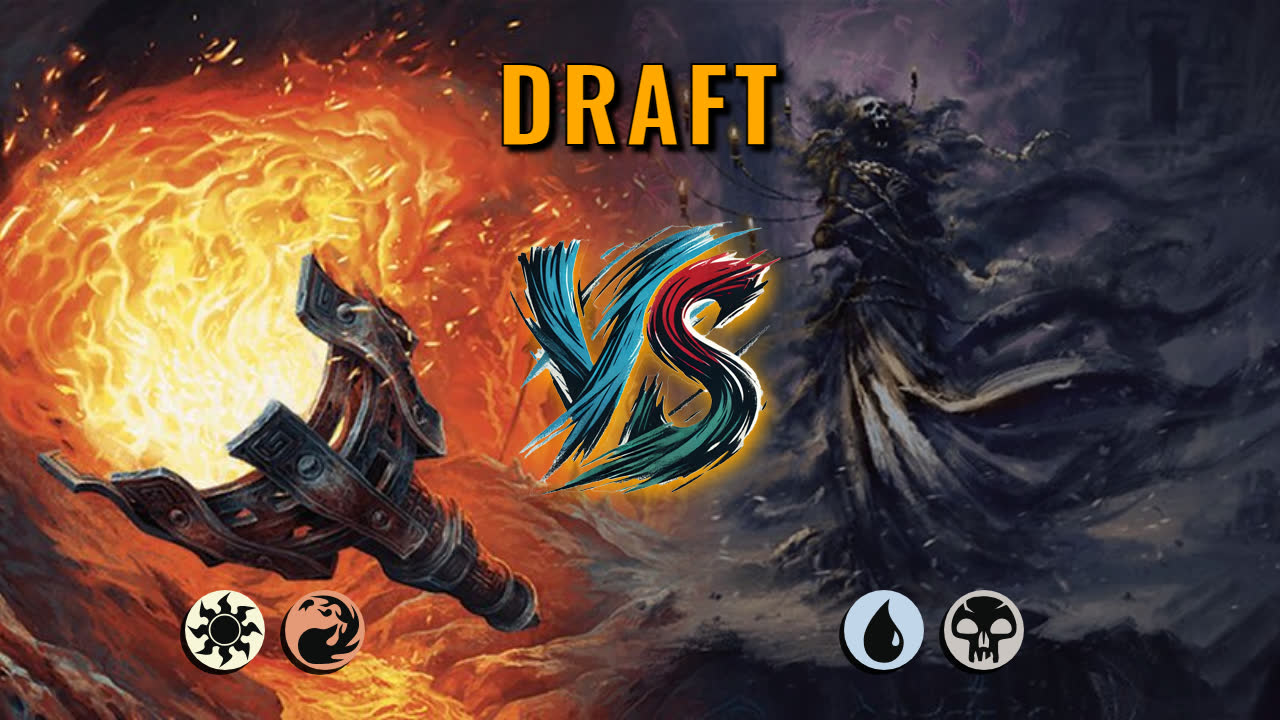 Watch MTG Arena Draft Video - Boros Midrange by GBThundaII VS Dimir Midrange by Destroer - 287cb7