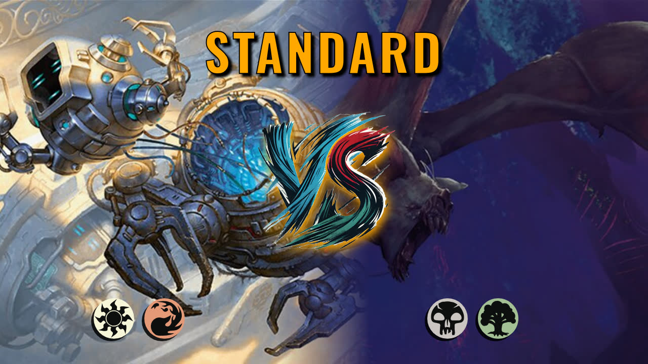Watch MTG Arena Standard Video - Boros Aggro by CunicoliGoblin VS Golgari Aggro by じょんそん - 5dd40e