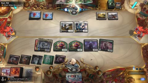 Watch MTG Arena Video Replay - Slimefoot and Squee by saitama VS Cloud, Midgar Mercenary by Nori_TSF - Historic Brawl