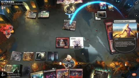 Watch MTG Arena Video Replay - Tymna the Weaver by saitama VS Phelia, Exuberant Shepherd by 用立可帶畫重點 - Historic Brawl