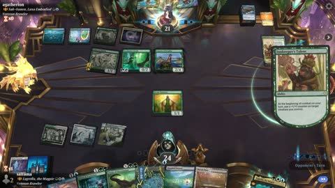 Watch MTG Arena Video Replay - Lagrella, the Magpie by saitama VS Sab-Sunen, Luxa Embodied by agatherion - Historic Brawl