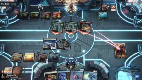 Watch MTG Arena Video Replay - Azorius Midrange by DamienF16 VS Gruul Midrange by Moe Little - Premier Draft