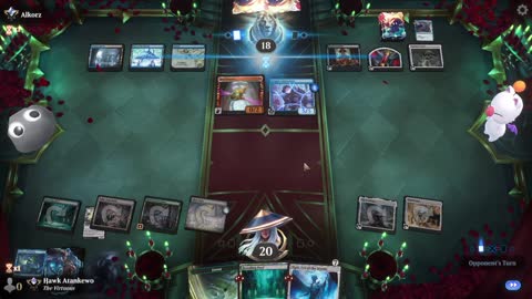 Watch MTG Arena Video Replay - Simic Control by Hawk Atankewo VS Dimir Control by Alkorz - Historic Ranked