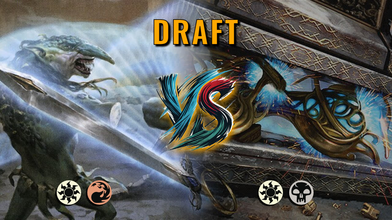 Watch MTG Arena Draft Video - Boros Aggro by DamienF16 VS Orzhov Midrange by DanishViking12 - 9d8802
