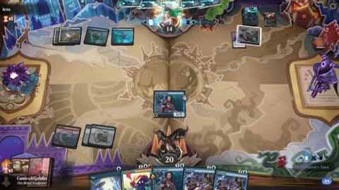 Watch MTG Arena Video Replay - Izzet Midrange by CunicoliGoblin VS Azorius Midrange by leto - Alchemy Play