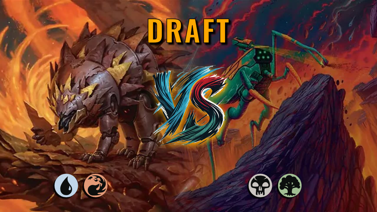 Watch MTG Arena Draft Video - Izzet Midrange by DamienF16 VS Golgari Midrange by Uncle Cardboard - 216b25