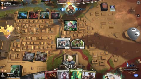 Watch MTG Arena Video Replay - Najeela, the Blade-Blossom by saitama VS Roxanne, Starfall Savant by AllyourBace - Historic Brawl