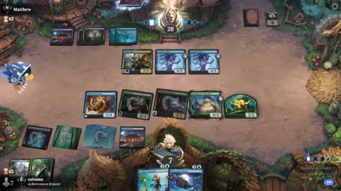 Watch MTG Arena Video Replay - Sultai Midrange by saitama VS Dimir Midrange by Matthew - Premier Draft