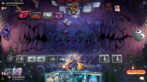 Watch MTG Arena Video Replay - Azorius Control by CunicoliGoblin VS Rakdos Midrange by rulesadvisordropout - Standard Ranked