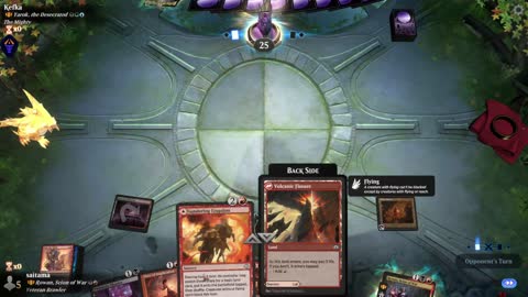 Watch MTG Arena Video Replay - Rowan, Scion of War by saitama VS Yarok, the Desecrated by Kefka - Historic Brawl