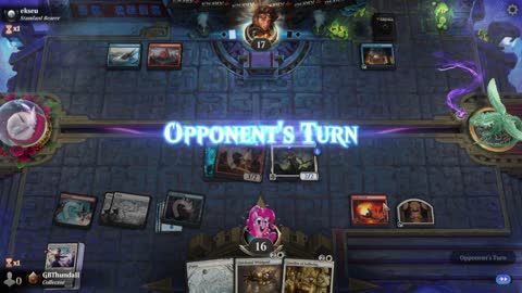 Watch MTG Arena Video Replay - Boros Midrange by GBThundaII VS Izzet Midrange by ekseu - Quick Draft