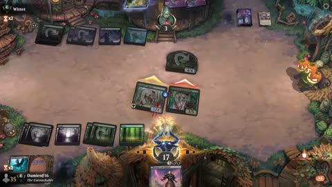 Watch MTG Arena Video Replay - Golgari Midrange by DamienF16 VS Sultai Midrange by Wittet - Premier Draft