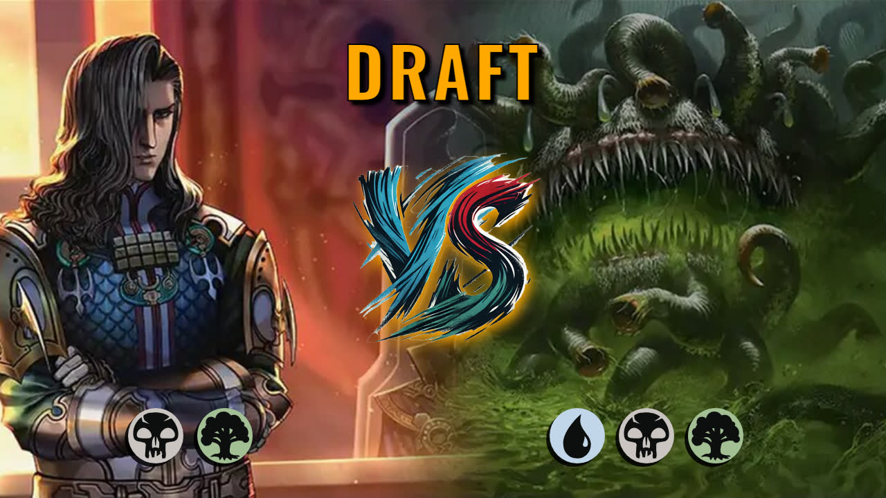 Watch MTG Arena Draft Video - Golgari Midrange by DamienF16 VS Sultai Midrange by Wittet - f3054a