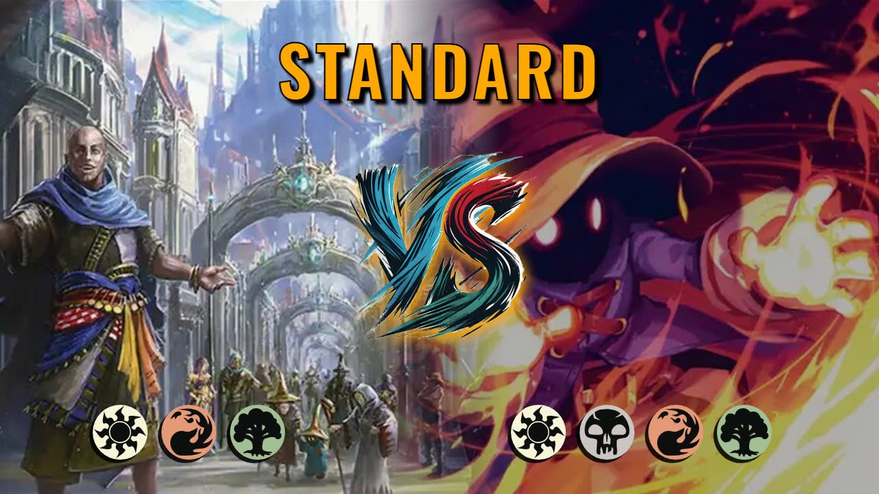 Watch MTG Arena Standard Video - Naya Midrange by DamienF16 VS WBRG Midrange by FoolofTimes - 5724cb