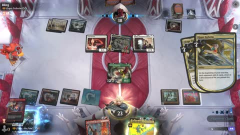 Watch MTG Arena Video Replay - Flubs, the Fool by saitama VS Hope Estheim by Bling - Historic Brawl