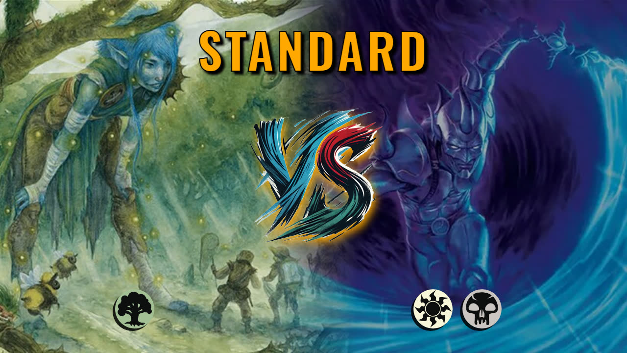 Watch MTG Arena Standard Video - Mono Green Aggro by utku VS Orzhov Aggro by Triggerbro - fc514b