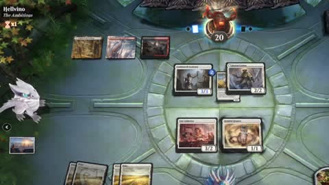 Watch MTG Arena Video Replay - Mono White Aggro by Khat VS Mardu Aggro by Hellvino - Explorer Play