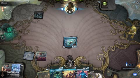 Watch MTG Arena Video Replay - Dimir Midrange by CunicoliGoblin VS 5 Color Midrange by diabolo - Traditional Historic Play