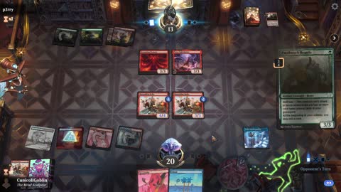 Watch MTG Arena Video Replay - Izzet Midrange by CunicoliGoblin VS Gruul Aggro by p3rry - Standard Event