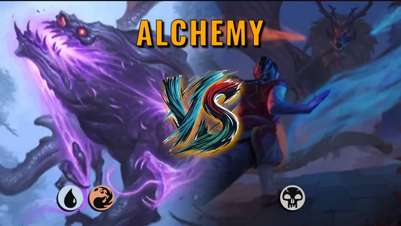 Watch MTG Arena Alchemy Video - Izzet Midrange by CunicoliGoblin VS Mono Black Aggro by Monk22 - 186cfc