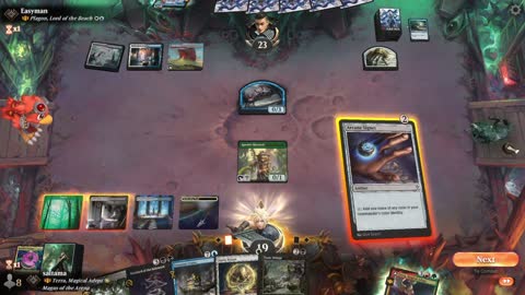 Watch MTG Arena Video Replay - Terra, Magical Adept by saitama VS Plagon, Lord of the Beach by Easyman - Historic Brawl