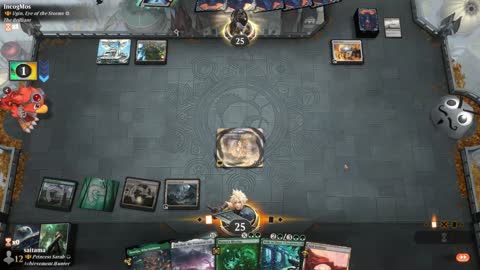 Watch MTG Arena Video Replay - Azusa, Lost but Seeking by saitama VS Ugin, Eye of the Storms by IncogMos - Historic Brawl