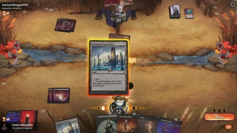 Watch MTG Arena Video Replay - Mono Black Midrange by CunicoliGoblin VS Mono Red Aggro by AncientDragon992 - Standard Play