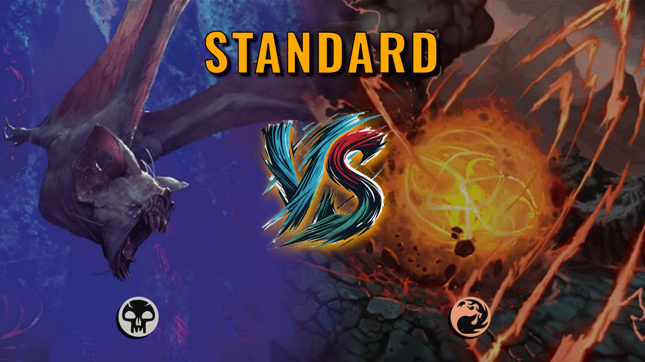 Watch MTG Arena Standard Video - Mono Black Midrange by CunicoliGoblin VS Mono Red Aggro by AncientDragon992 - b1a332
