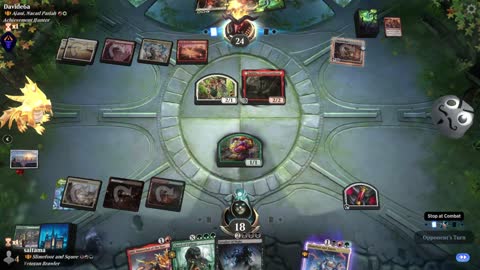 Watch MTG Arena Video Replay - Slimefoot and Squee by saitama VS Ajani, Nacatl Pariah // Ajani, Nacatl Avenger by Davide6a - Historic Brawl